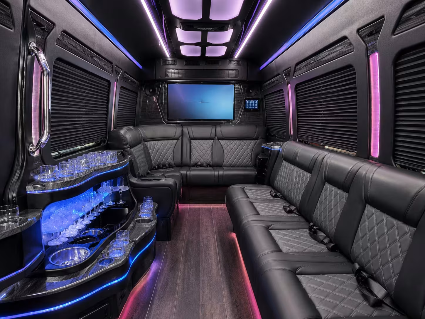 bus rental options for raleigh trips