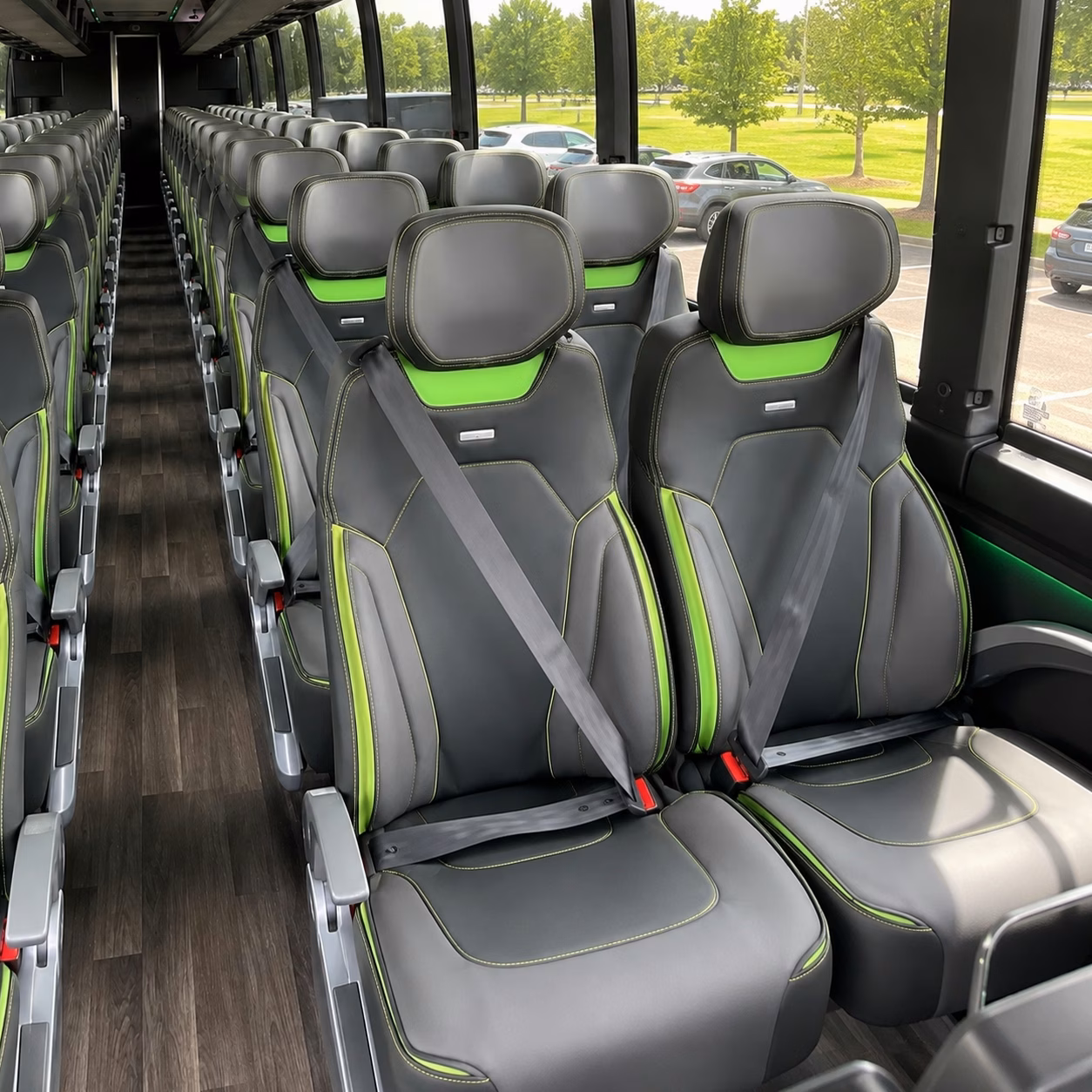 charter bus rentals for out of town concert groups in raleigh