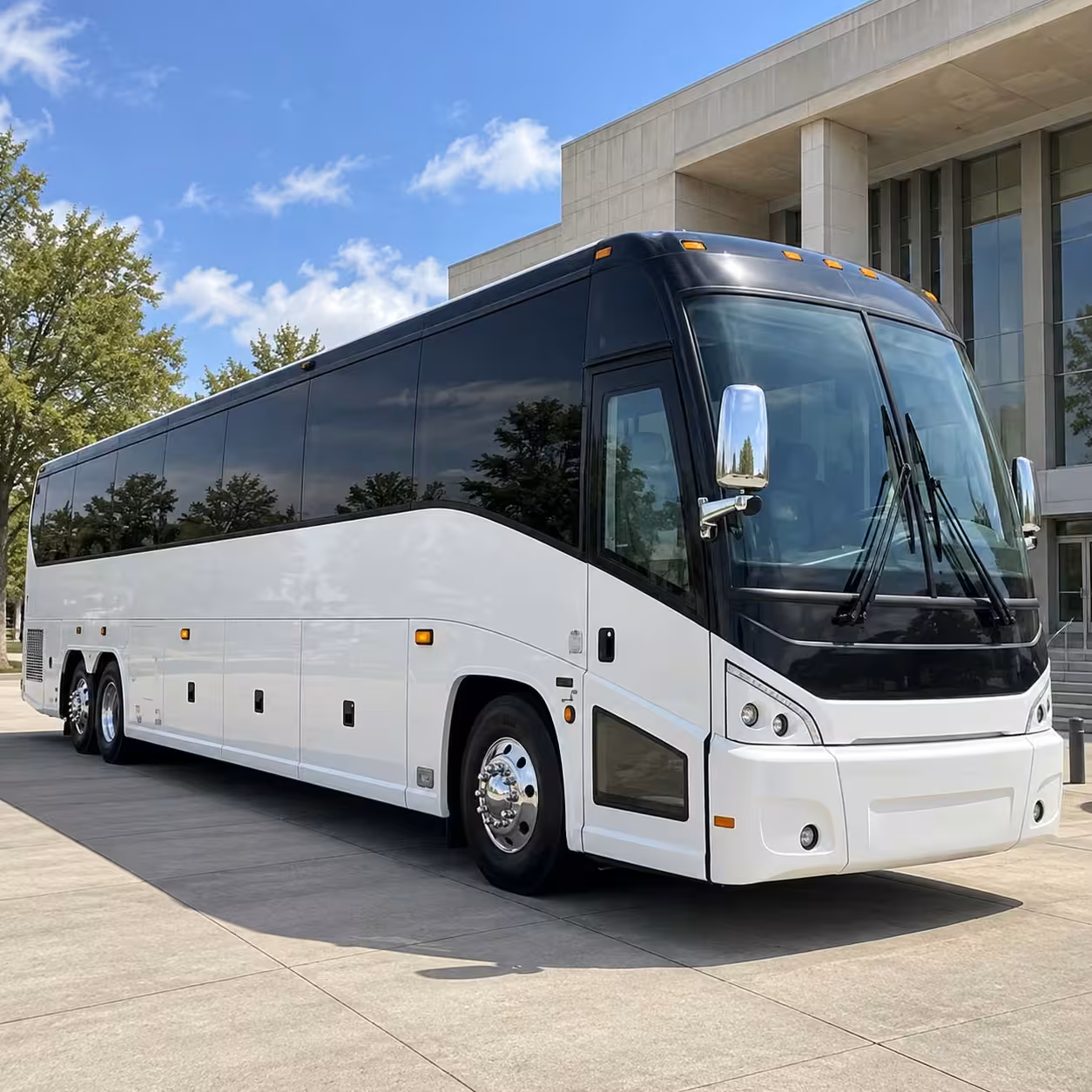 corporate event charter bus rentals in raleigh and rtp