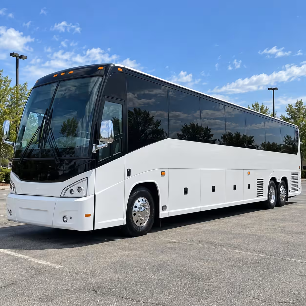 raleigh charter bus rentals for fort bragg personnel transfers