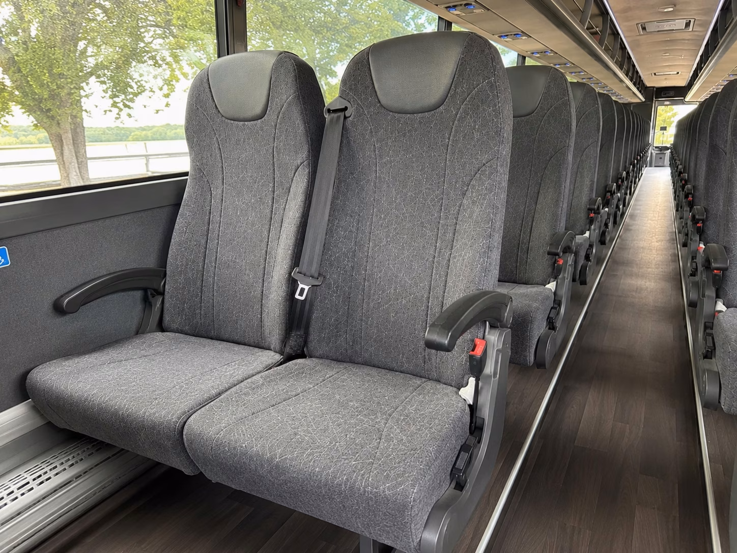 raleigh charter bus rentals to coastal credit union music park